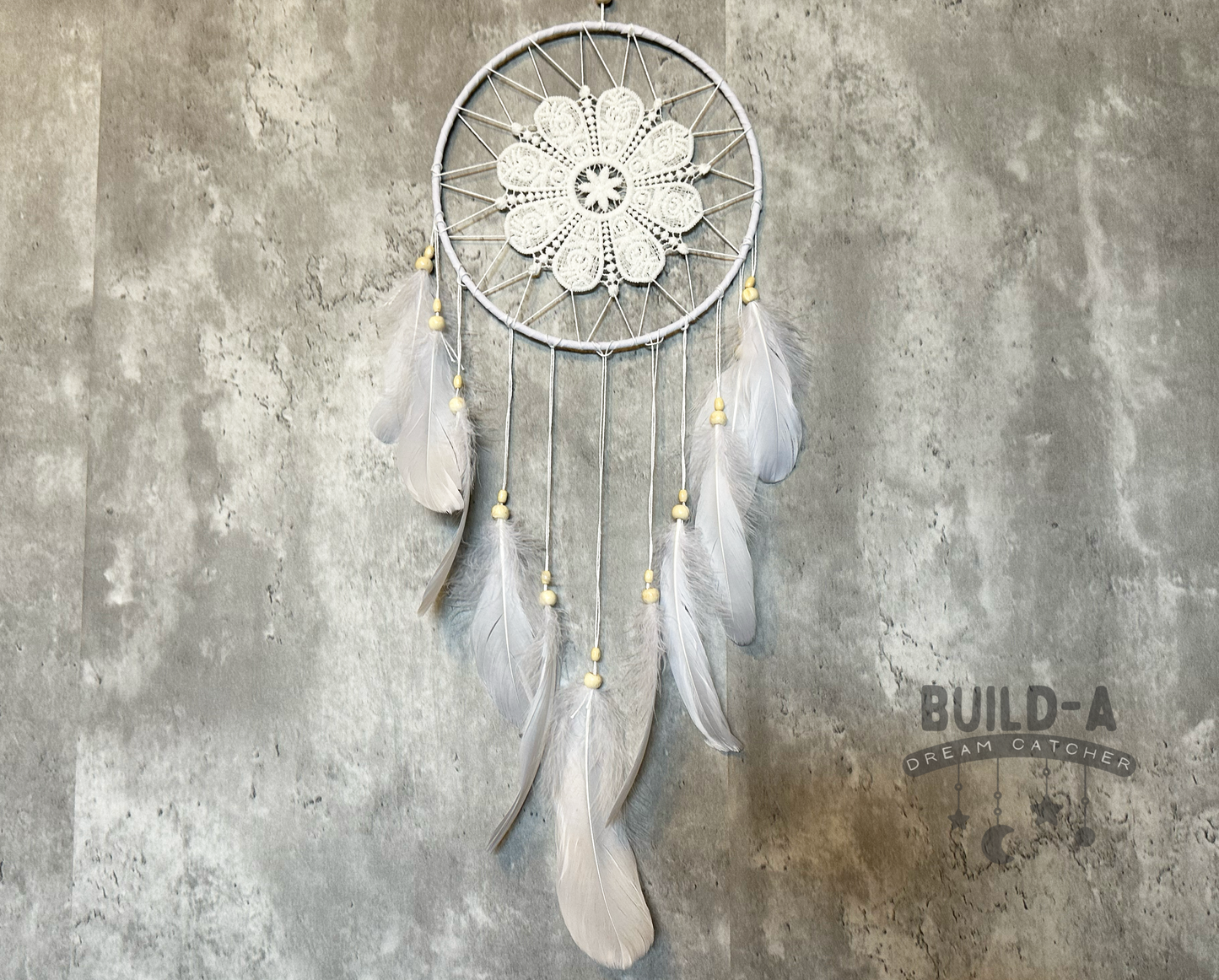 Dream Catcher - Handmade Traditional Feather Wall Hanging Home Decoration Blessing Decor Ornament Gift Bedroom (NO.100)